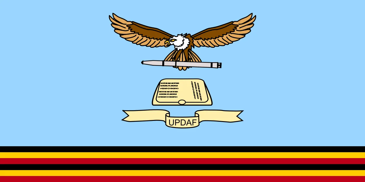 Uganda People's Defence Air Force Flag Uganda Air Force flag