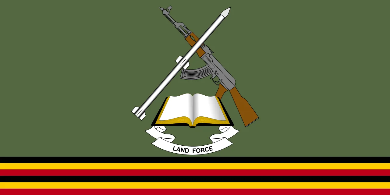 Uganda Land Forces flag Uganda Land Forces flag